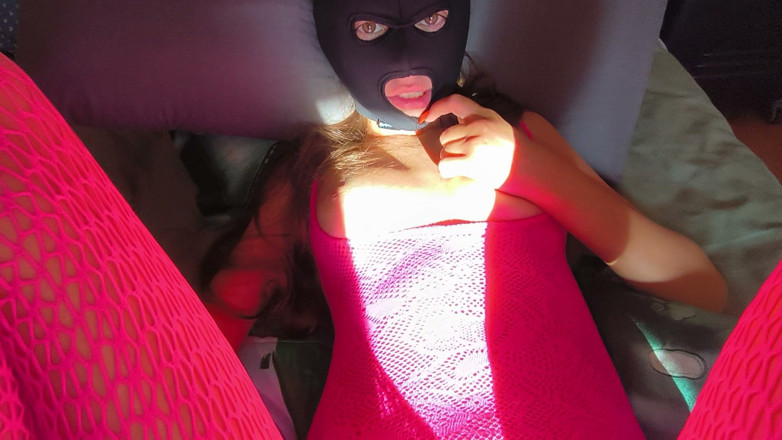 Blondasexy00: I'm Dressed in Sexy Sheer Lingerie and Stepbrother Masturbates My...