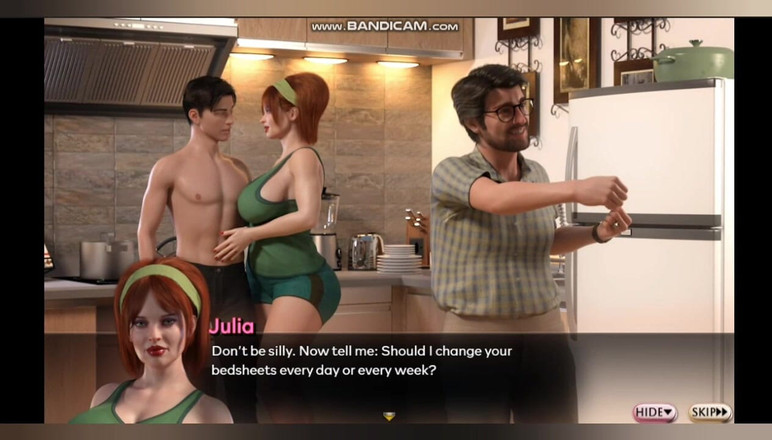 Divide XXX: Seks terlarang - julia si tante seksi selingkuh dari belakang suaminya