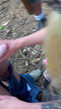 Cum for Kitty (40) - Skinny MILF Forest Gangbang