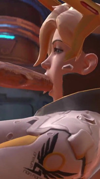 Blowjob belas kasihan. Overwatch parodi