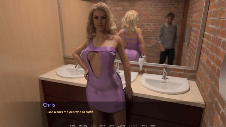 Dirty GamesXxX: The visit: นาง MILF กับควยยักษ์ของสาวเต้นล่อใจ กลืนลึกคอหอย ep.17