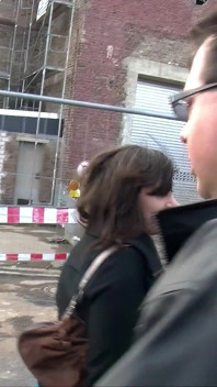 Street Fucker BBW och blonda MILFs vilda soffknull