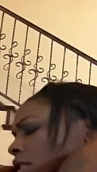 Black BBW Has a Big Round Ass Born to Be Banged by a Big Black Cock