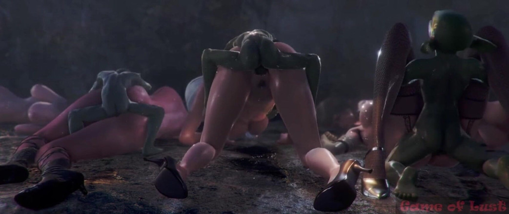 Game of Lust 3D: Gol Animation Orgy in the Goblin Breeding Cave