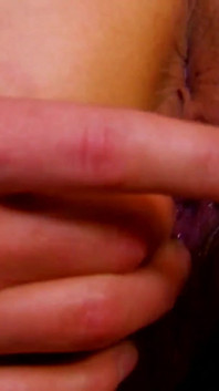 She's a teenager and Aris Dark is a big slut with huge breasts and a smooth pussy getting fucked with a long cock