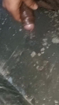 Indian Boy Black Dick Masturbate and Cum