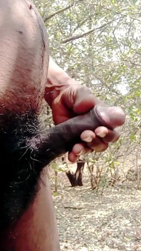 Rajesh Playboy 993 Outdoor Masturbating Big Cock and Cumming
