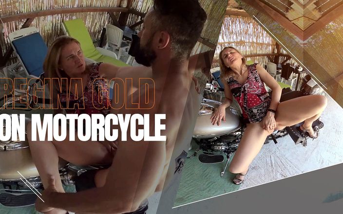 Mugur's world VR: Regina Guld på motorcykel