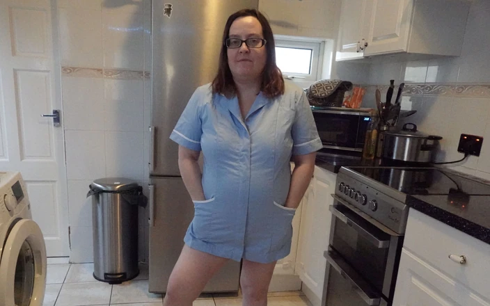 Littlevixen: Naughty Nurse Stripping with No Underwear