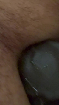 Enorme dildo largo da 3,7 pollici nel mio culo
