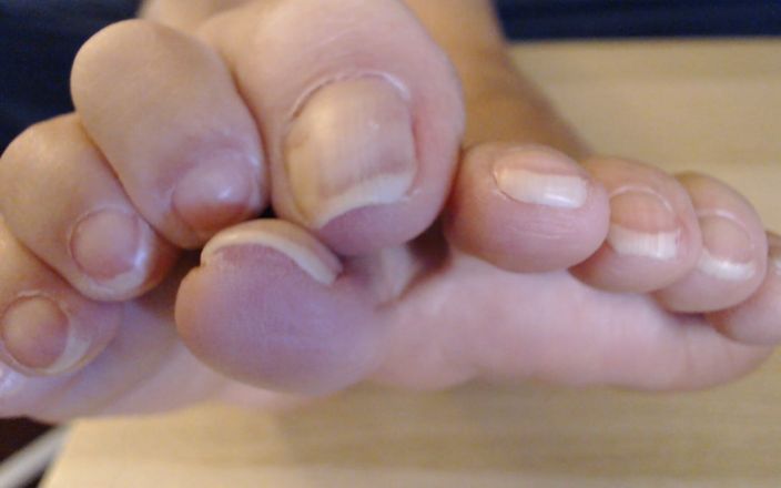 TLC 1992: Натуральные ногти на ногах без блеска