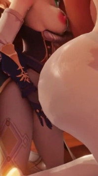 Jean and Barbara Getting Face Fucked by Favonius Knights Sex Animation Genshin Impact Orgy Blowjob