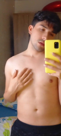 Naked on Mirror
