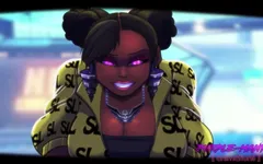Shadow Lady Chun-li: Battle Hub Thot