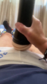 Jockdad87 Uses His Sex Toys to Shoot a Hot Load