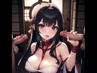 Sexy kahani: Japonais sexy, bondage, pipe, porno