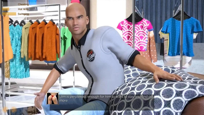 Dirty GamesXxX: 幸福的婚姻：跨人种服装店换妻狂欢 第19集