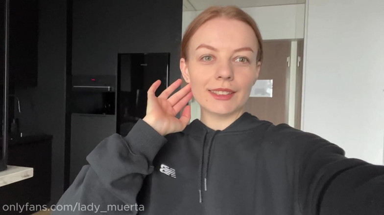 LadyInBad: POV Hot Redhead MILF Tease and Masturbates