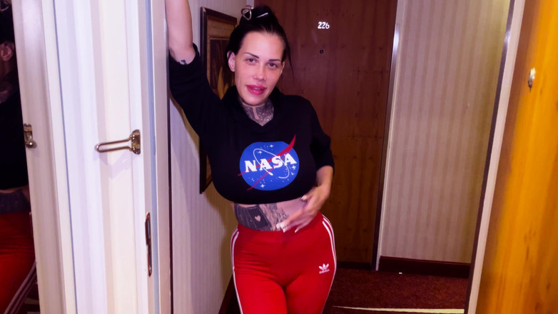 Miss Alessa Milano: Tattoo Babe Alessa Blows Me Right off the Bed