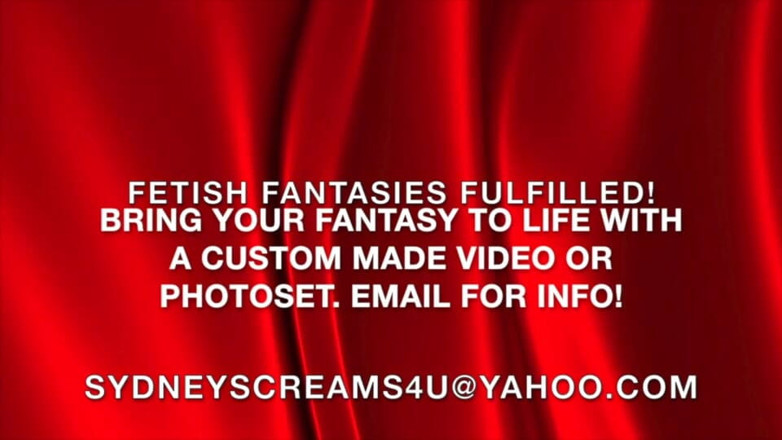 Sydney screams fetish: 젖탱이를 찌푸리는 칼로리 - SD MP4