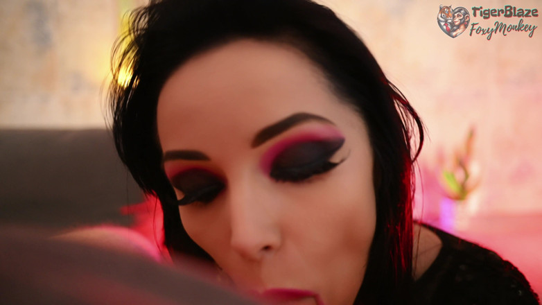 TigerBlazeFoxyMonkey: My Wife Gave Me a Blowjob in Her Evening Makeup