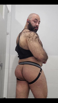 Post Workout Stretching and Showing off