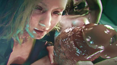 Thirsty Hot Slut Addicted to Huge Black Monster Cocks