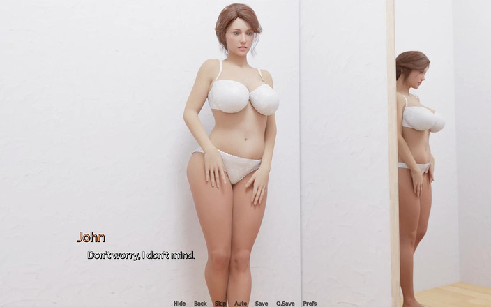 Adultgameplayvideos studio: Hartproblemen - hoofdstuk 4 - Amelie veranderde van jurk voor me