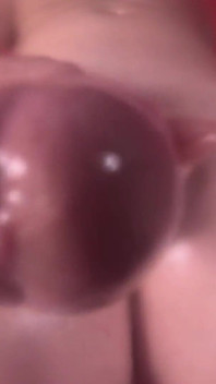 Your POV. Smooth Femboy Twink Runs Cock Over Your Face