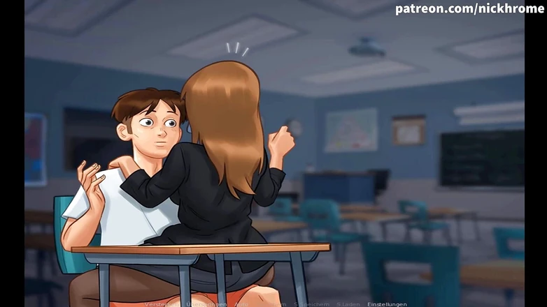 Cartoon Universal: German cartoon part 102 - Slutty french teacher