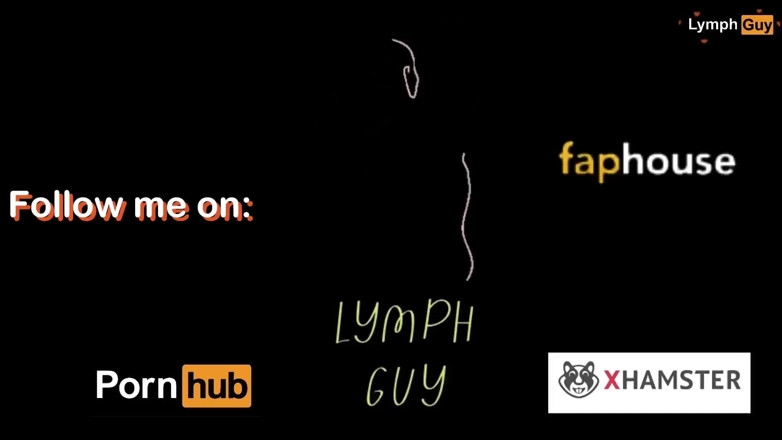 Lymph Guy: Gehandicapte man rijpt met zijn voet en dikke