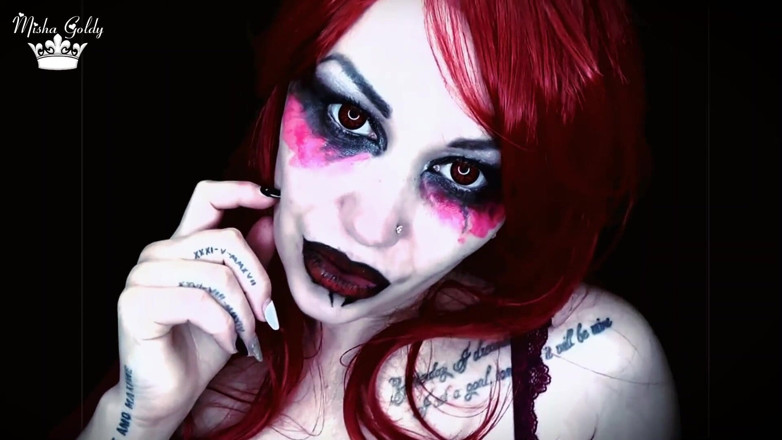 Goddess Misha Goldy: Wytrysk w usta niebezpiecznego demona i zostań moim żołnierzem!