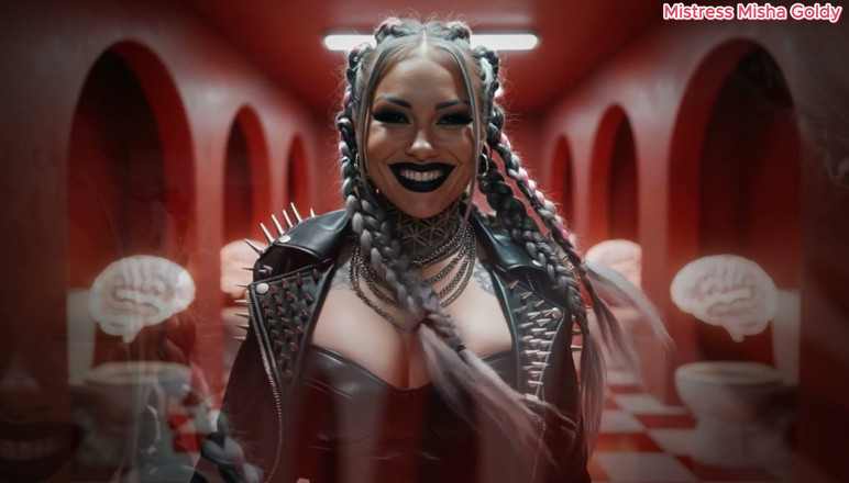 Goddess Misha Goldy: Transformă-ți mintea în toaleta mea