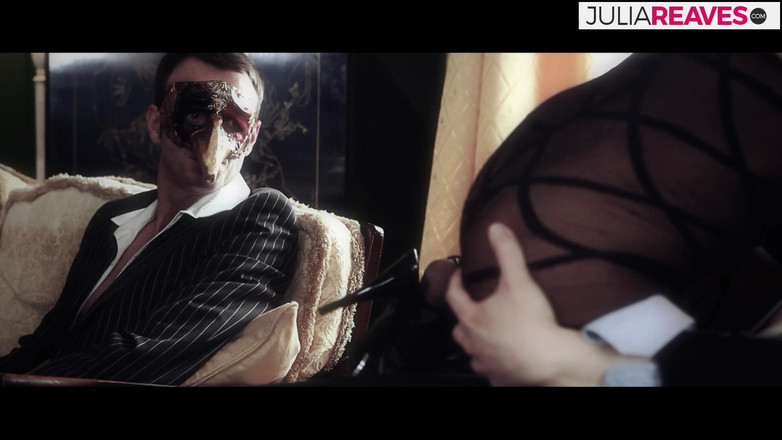 Julia Reaves Darkside: 2 männer teilen eine heiße muschi