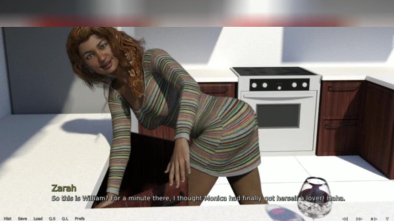 3DXXXTEEN2 Cartoon: Lotion voor de Egyptische koningin. 3D porno tekenfilmseks