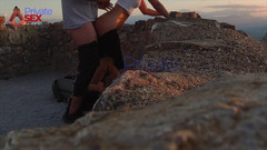 Private Sex Games: He Destroys My Ass Outdoors in a Castle Open to...