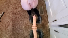 Ivy Rose Gapes Her Cute Butt and Cums Closeup thumbnail