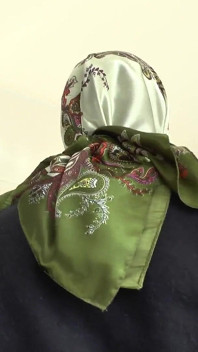 Satin Headscarf Fashion Show and Cumming on a Scarf, JOI, Lady Victoria Valente