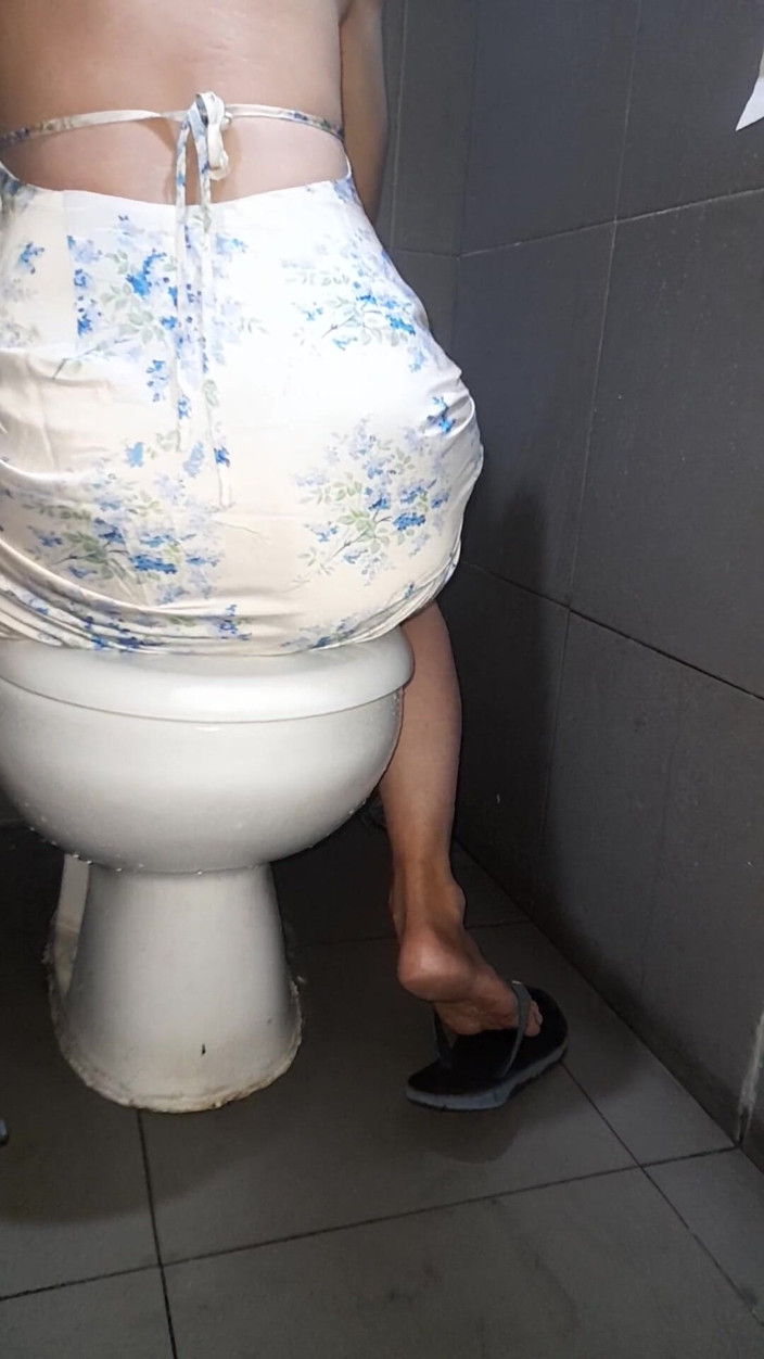 Naomisinka: Travesti döl giyiyor saten halter boyun elbisesi