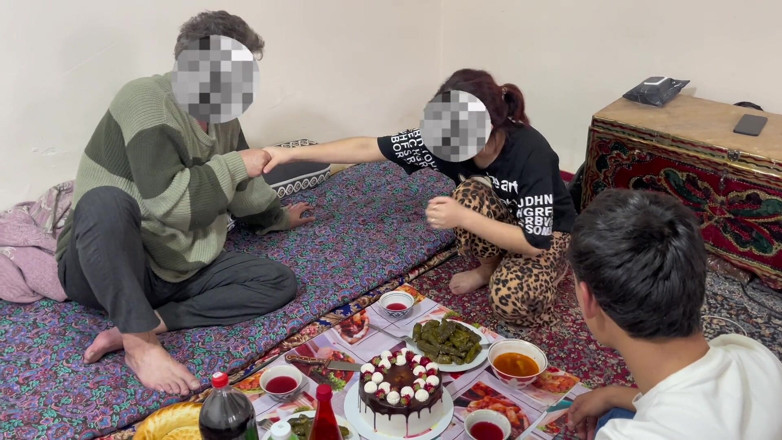 Roben: Yo dos chicos en mi cumpleaños