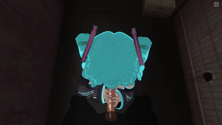H3DC: 3D hentai POV Hatsune Miku sucks your cock hard until...