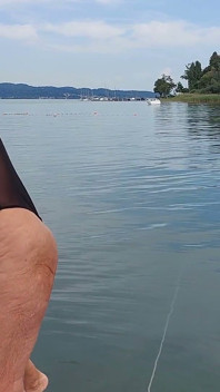 ¡la Abuela Va a Nadar Con Un Bañador Sexy!