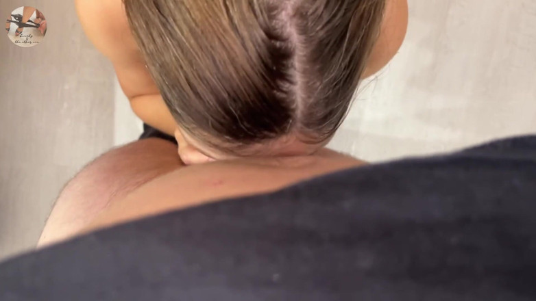 beauty_and_the_other_one: POV blowjob and lexi gets a lot of cum on...