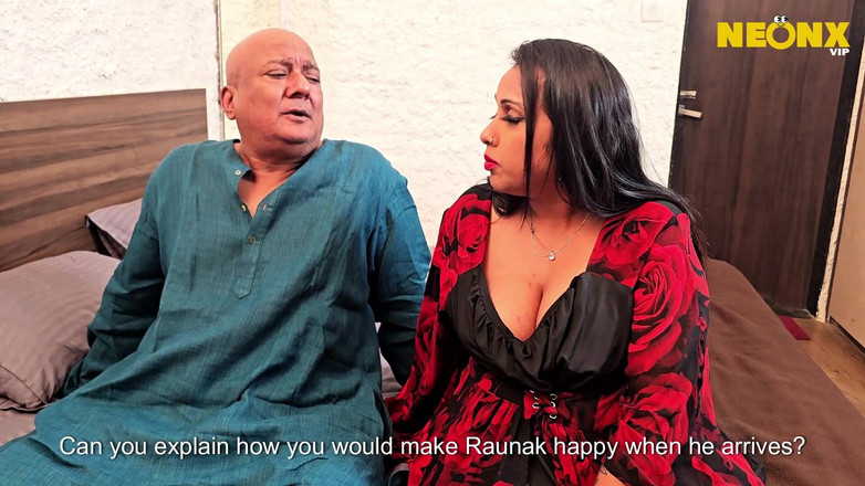 NeonxOTT: Indická sexy bahu ošukaná Sasur Ji