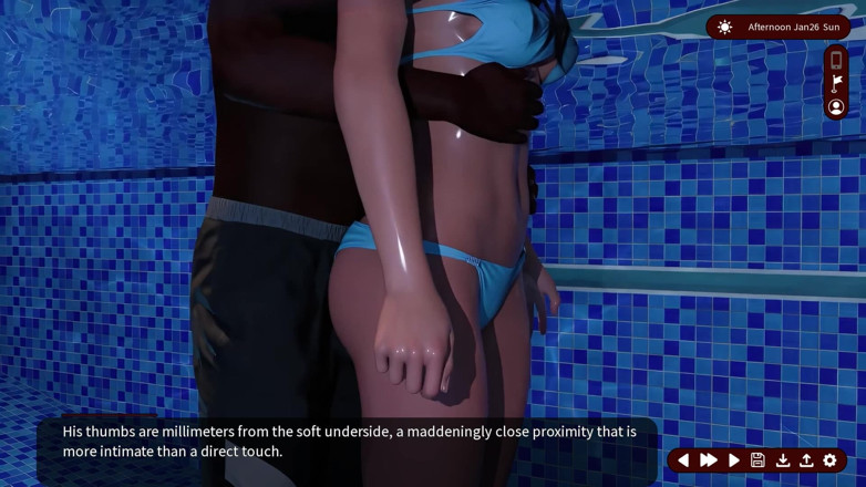 Dirty GamesXxX: Sussurre di desiderio: lezioni di nuoto per la moglie bollente -...