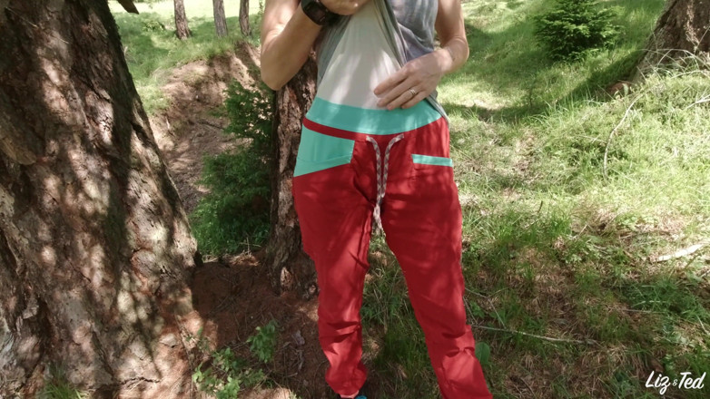 Lizandted: Sesso anale durante un giro in mountain bike