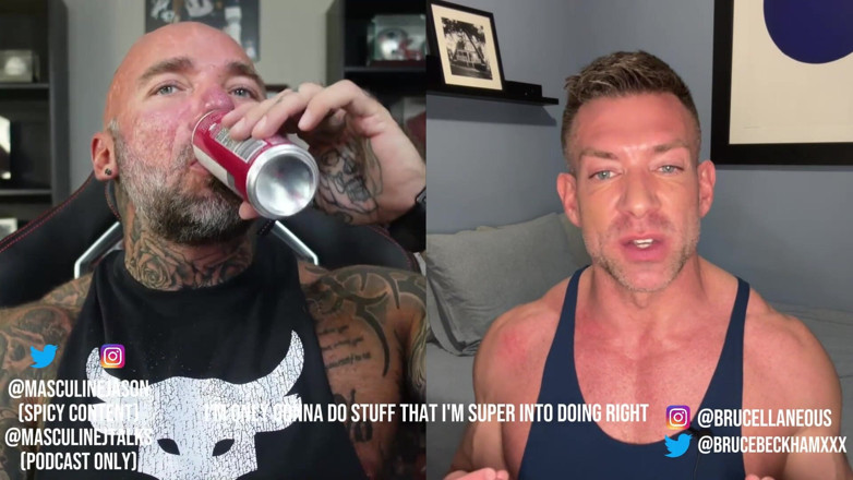 Raw and Uncensored with Masculine Jason: Mărturisiri de vedete porno - Bruce Beckham episodul 140