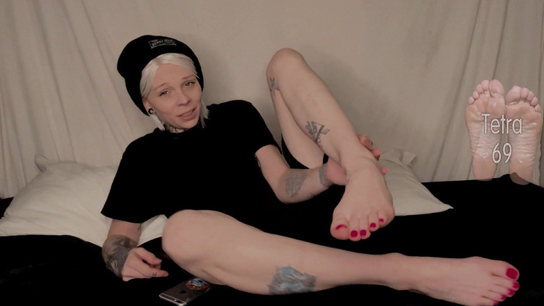 Tetra69: Tomboys Nedbalé sání toe