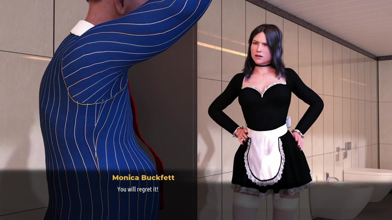Porngame201: Fashion Business, ÉPISODE 2 - Monica Buckfett se fait baiser par une grosse...