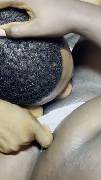 Fingerfucking My Black Chubby Juicy Bitch